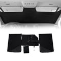 2014-2026 RAM ProMaster Magnetic Window Curtains UV Protection Black 3Pcs