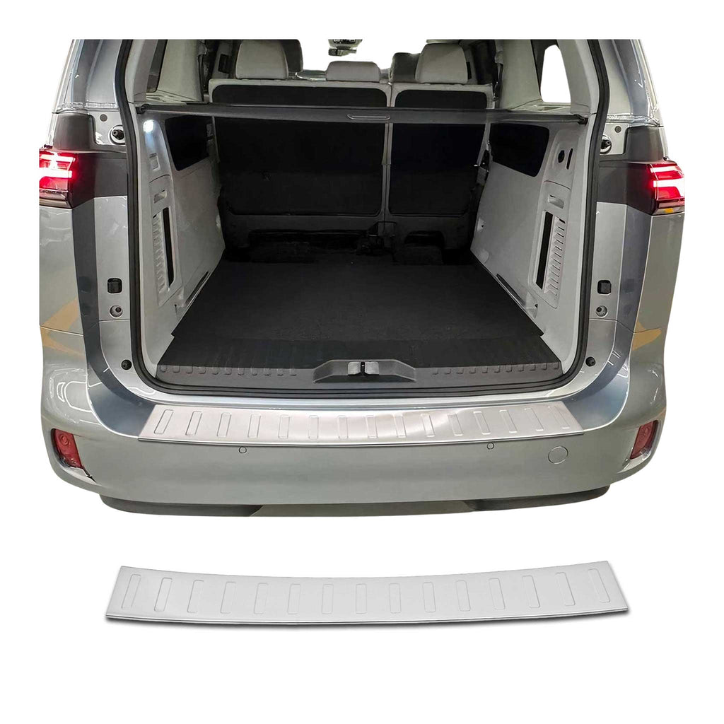 2025-2026 VW ID.Buzz Rear Bumper Sill Cover Stainless Steel Brushed 1 Pcs