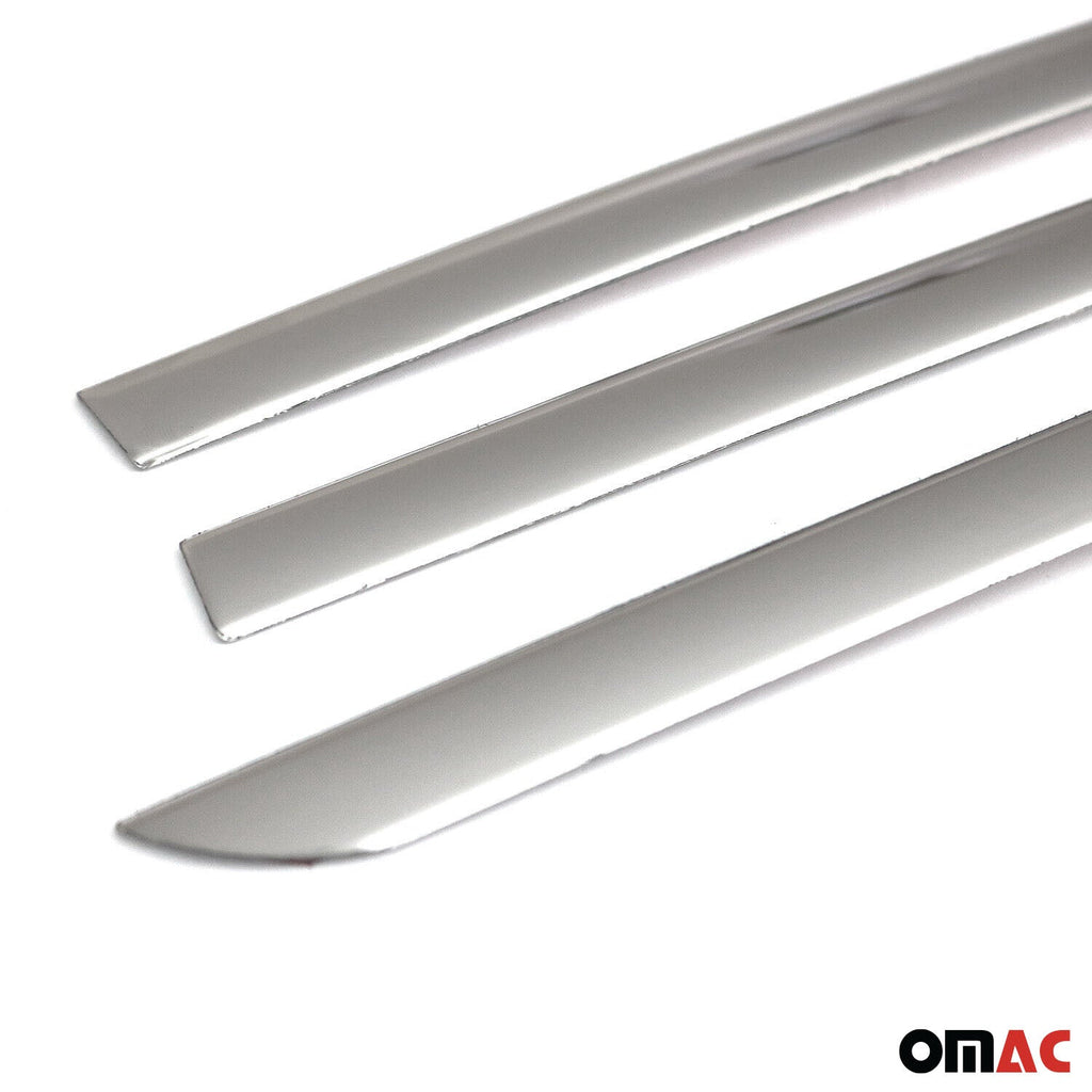 2011-2017 Buick Regal Sedan Side Door Molding Trim Stainless Steel Silver 6x
