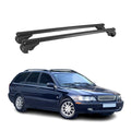 2004-2012 Volvo V50 Roof Rack Cross Bars Black