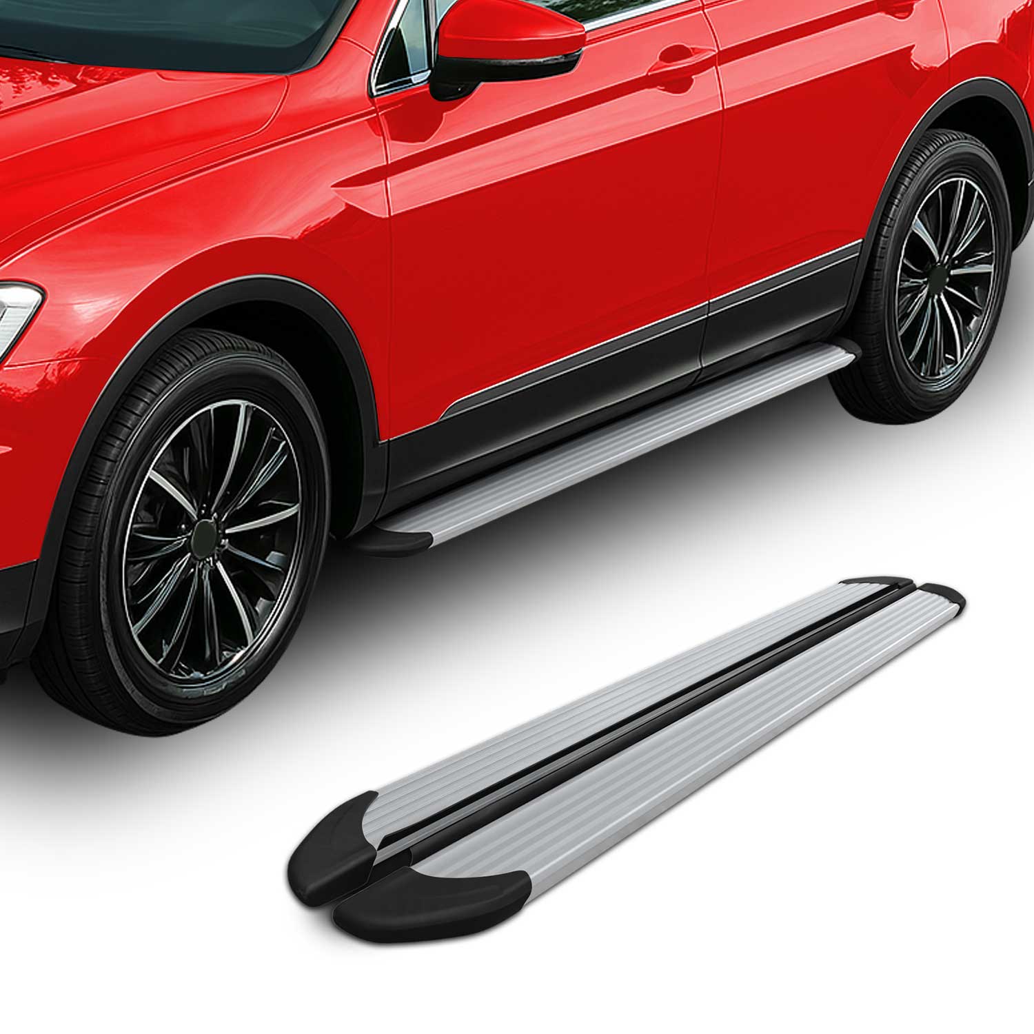 2015-2018 BMW X4 F26 Running Boards Side Steps Silver