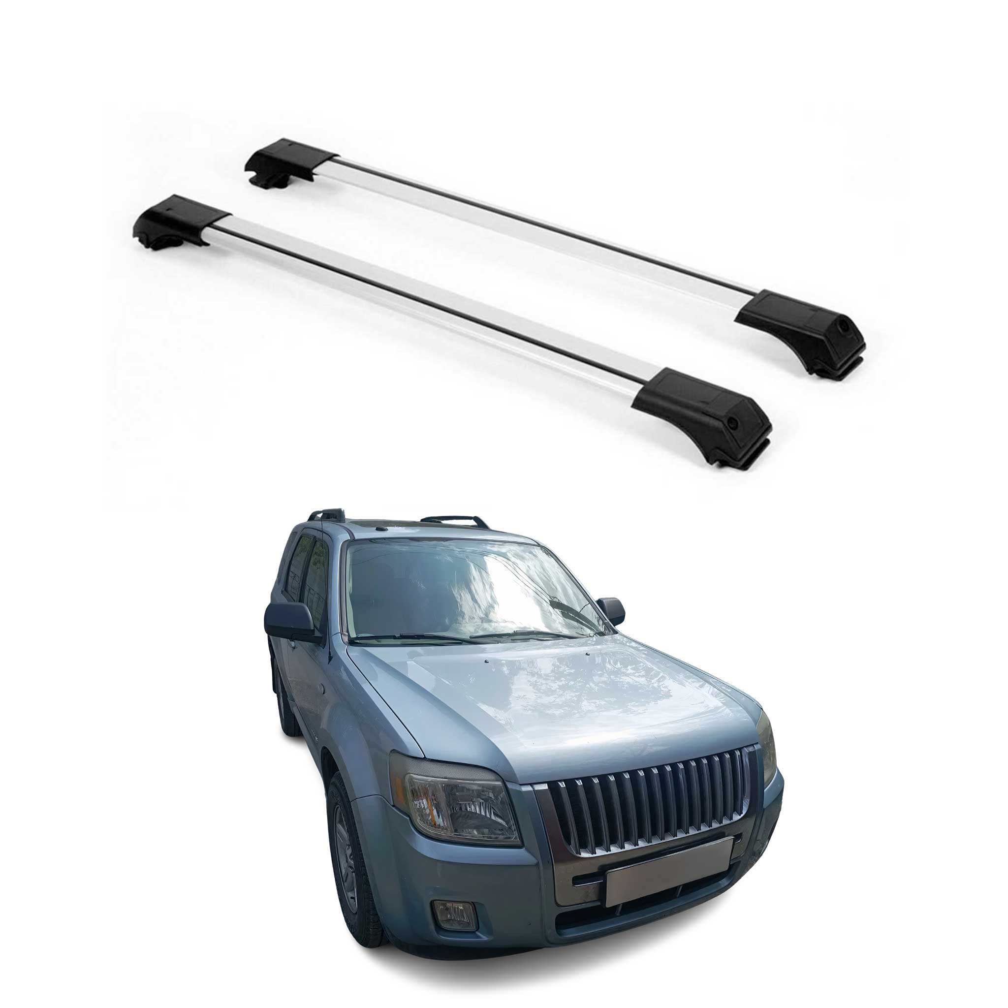 2008-2011 Mercury Mariner Roof Rack Cross Bars Luggage Carrier 2 Pcs