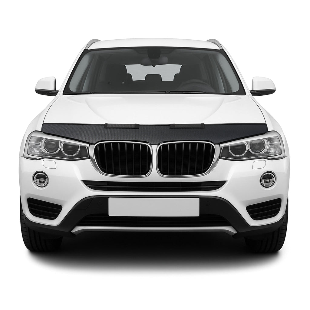 2011-2017 BMW X3 F25 Car Bonnet Mask Hood Bra Half Carbon