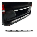 2016-2024 Mercedes Metris Rear Bumper Guard Stainless Steel Glossy with Plastic