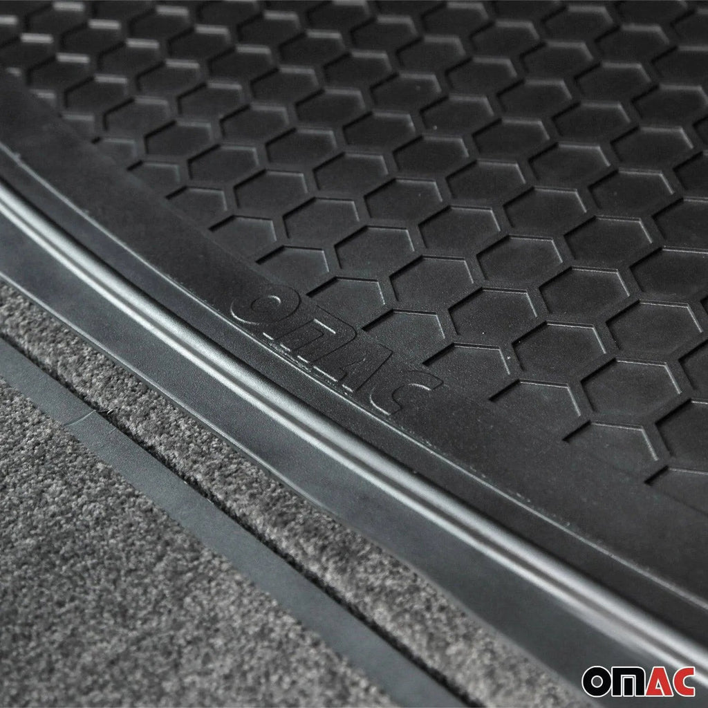 2021-2026 Jeep Grand Cherokee Semi-Custom fit Cargo Mat Liner Waterproof Rubber Black 1Pc