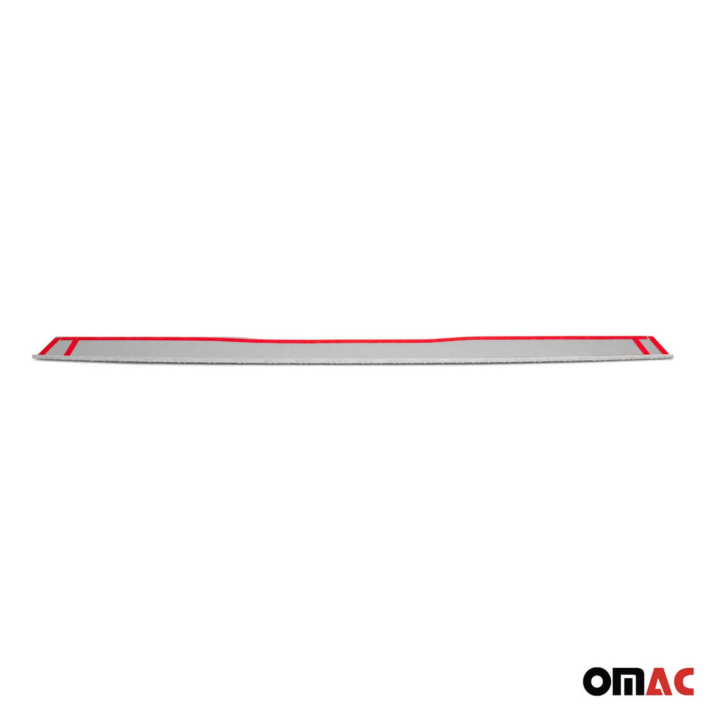 2016-2024 Mercedes Metris Rear Bumper Guard Aluminium Silver