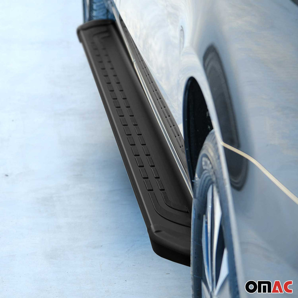 2023-2024 Ford Transit Running Boards Side Steps Black L1 SWB