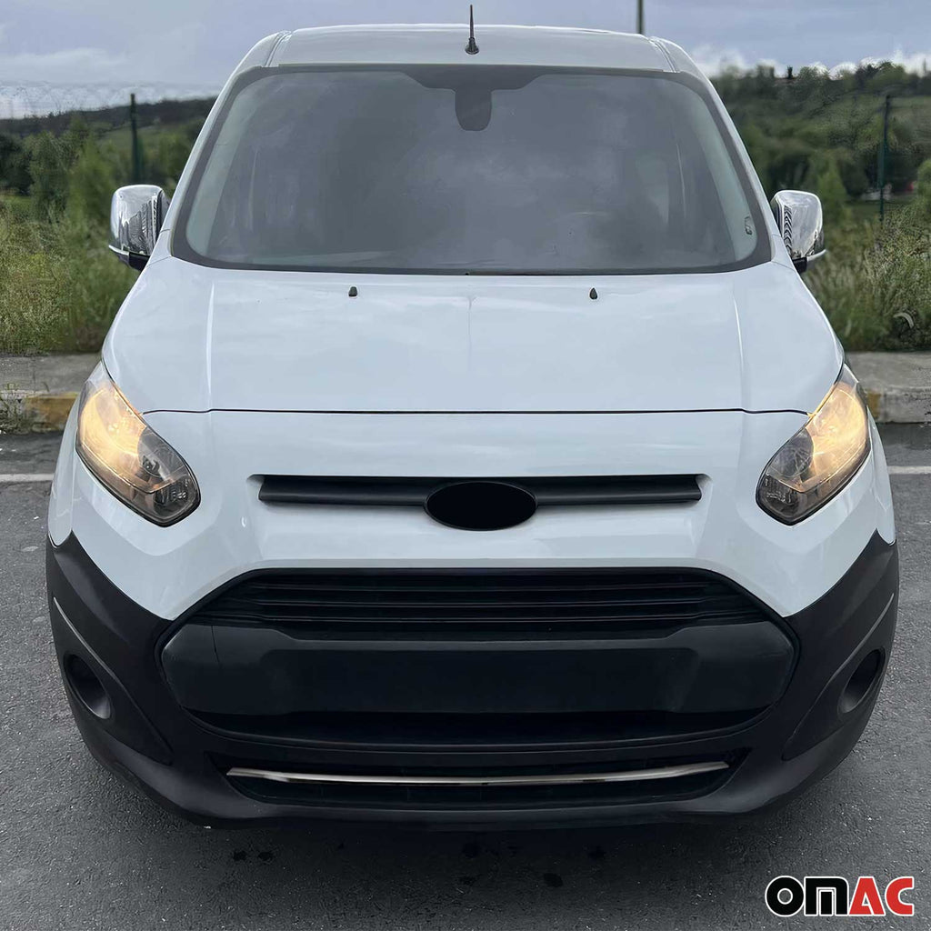 2014-2019 Ford Transit Connect Front Bumper Trim Molding Stainless Steel Silver 1 Pc