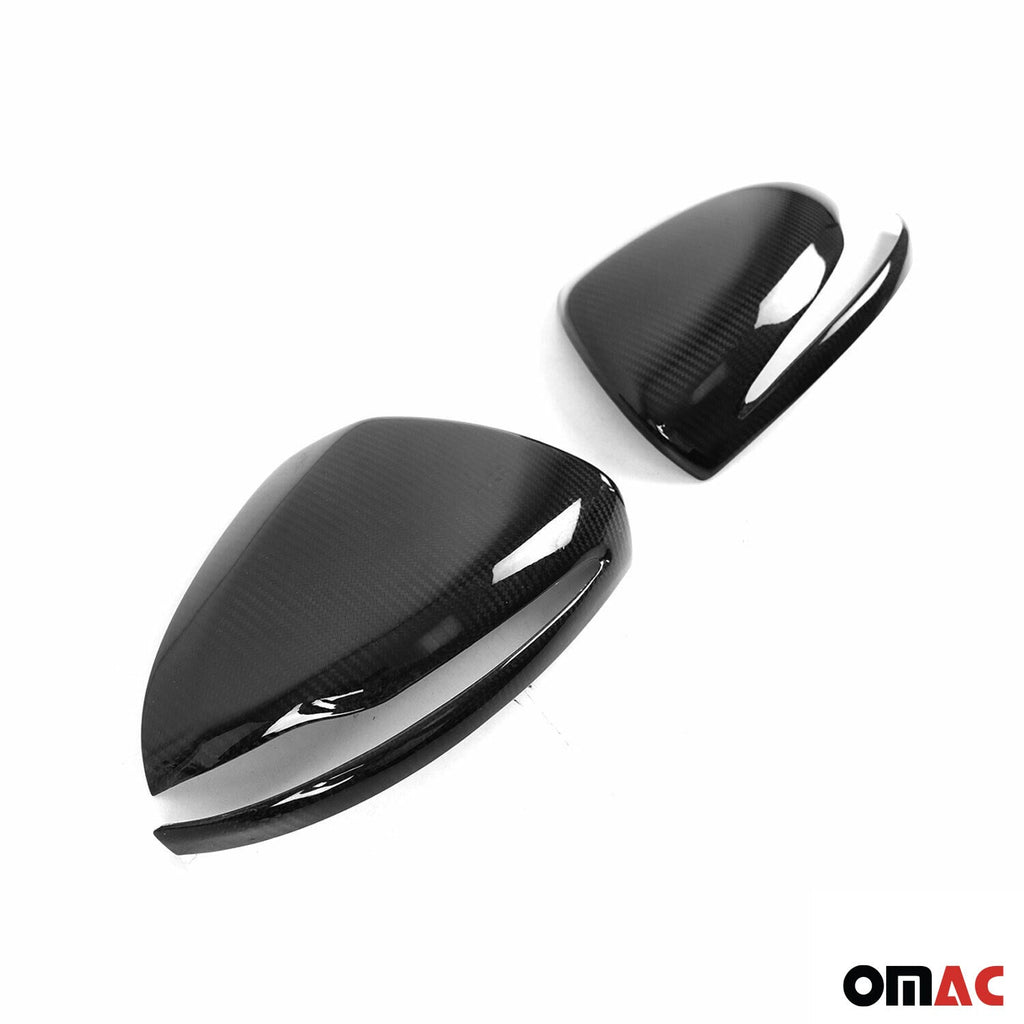 2020-2026 Mercedes GLB Class X257 Side Mirror Cover Caps Carbon Fiber 2Pcs