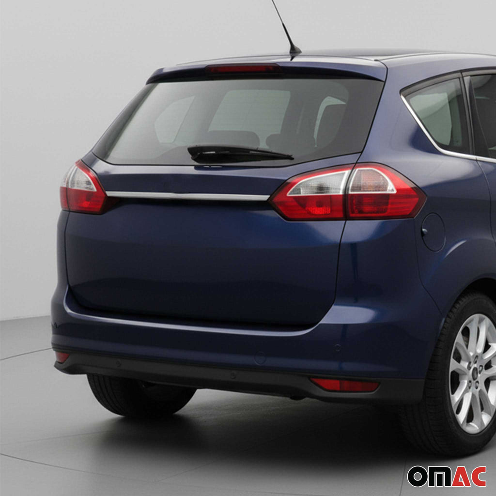 2013-2017 Ford C-Max Rear Trunk Tailgate Door Handle Cover Stainless Steel Silver 1Pc
