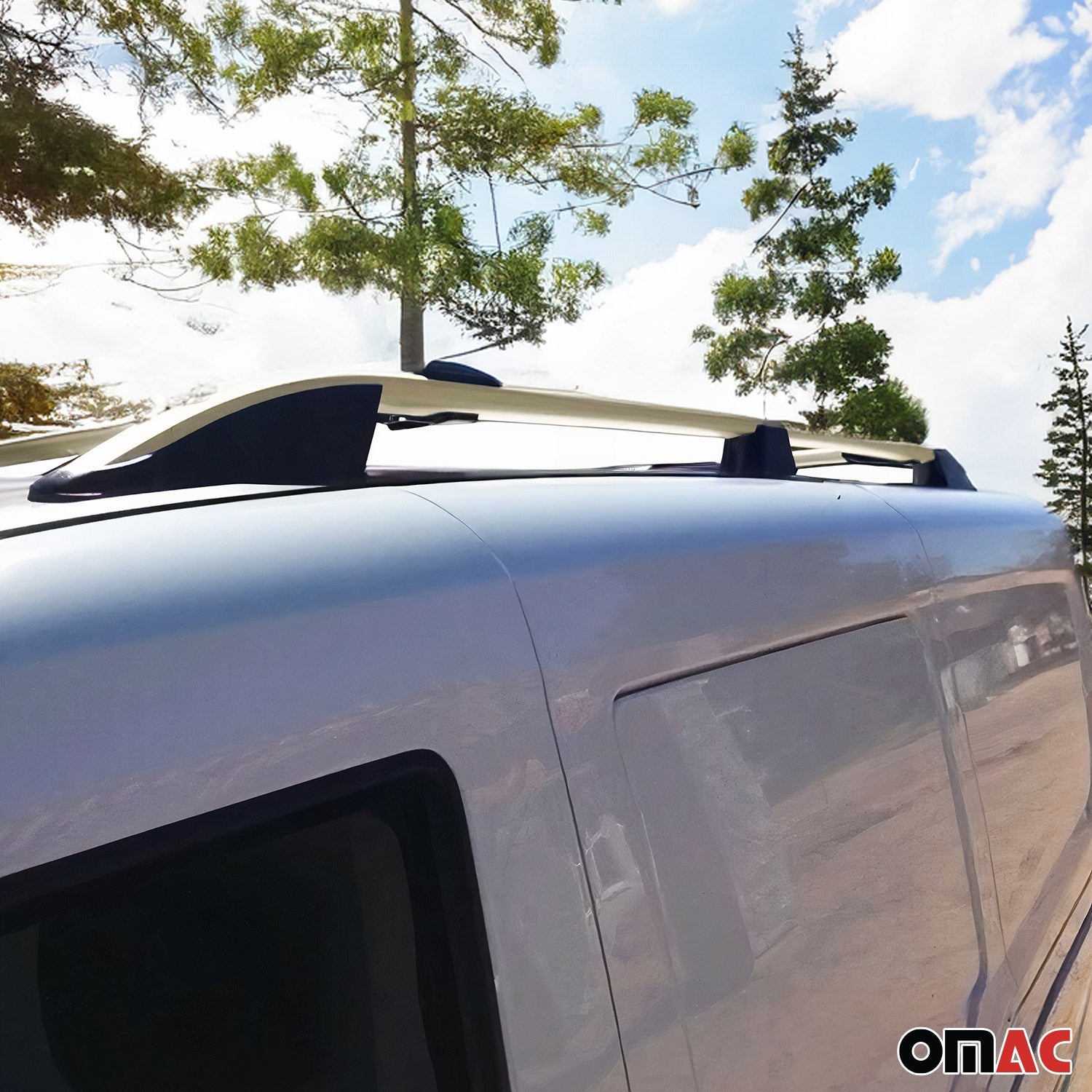 2016-2024 Mercedes Metris  L2 MWB Roof Rack Rails Side Rails Bronze
