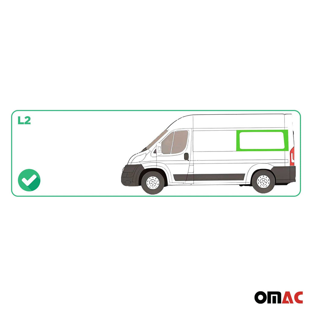 2014-2024 RAM ProMaster Window Glass Rear Left Side L2