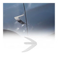 Kia Side Door Molding Trim Decorative Stainless Steel Silver 2 Pcs