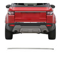 2012-2019 Land Rover Range Rover Evoque Rear Trunk Molding Trim Stainless Steel Silver