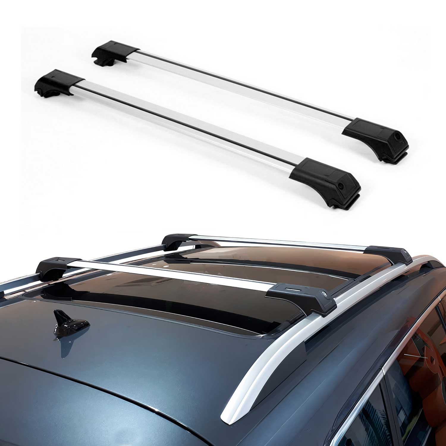 2008-2011 Mercury Mariner Roof Rack Cross Bars Luggage Carrier 2 Pcs