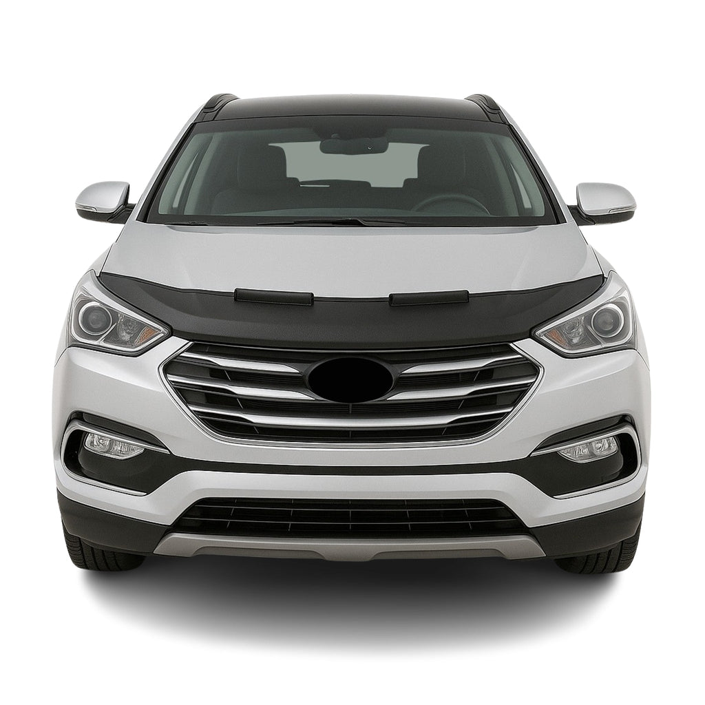2013-2018 Hyundai Santa Fe Car Bonnet Mask Hood Bra Black 1 Pc