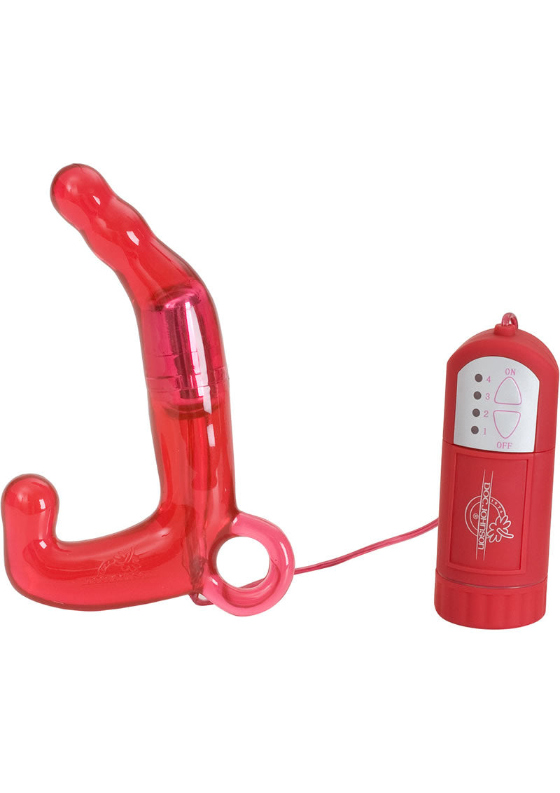 Men's Pleasure Wand Vibrating Prostate Stimulator with Remote Control