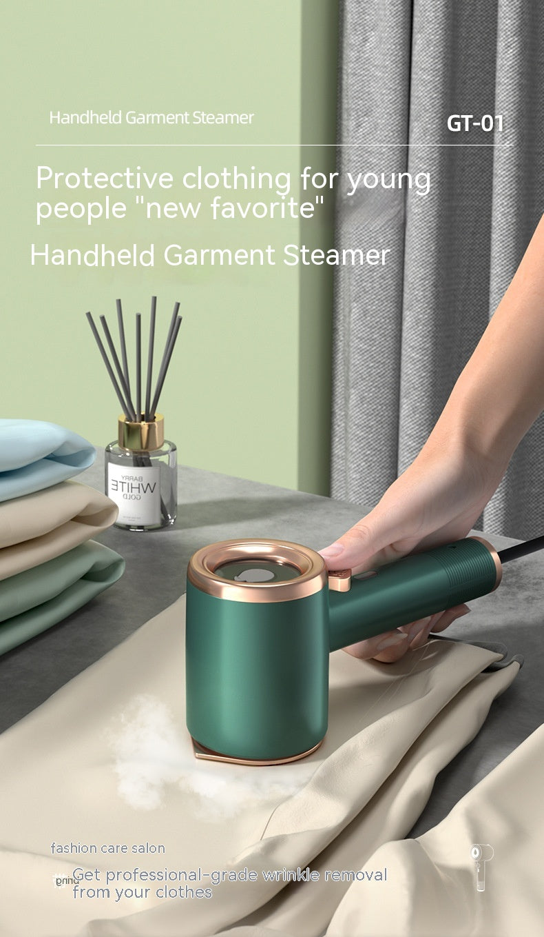Mini Portable Garment Steamer – Handheld Clothes Steam Iron for Travel, Fast Wrinkle Remover with US Plug