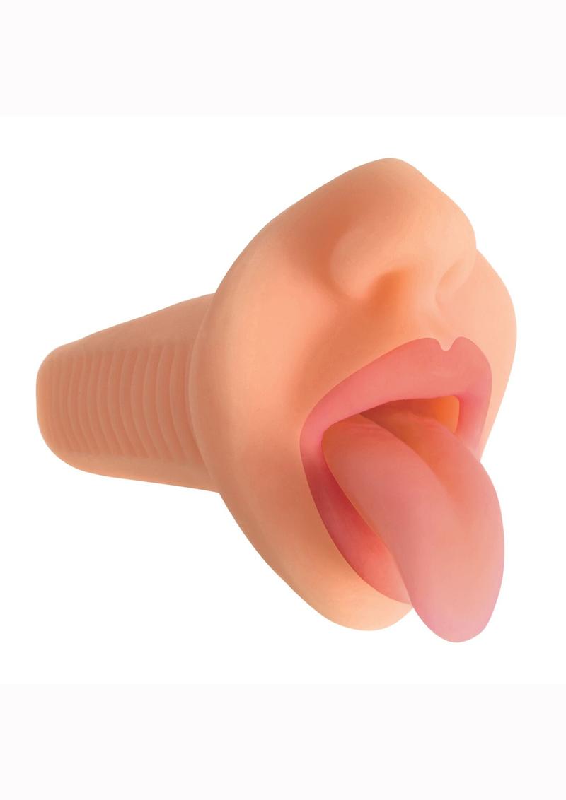 Mistress Courtney Bioskin Vibrating Stroker - Mouth