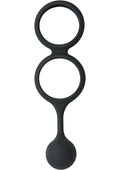 My Cock Ring Scrotum Ring with Weighted Ball Banger Silicone Cock Ring
