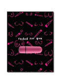 "Faded For You" Greeting Card & Bullet Vibrator – Fun & Unique Gift