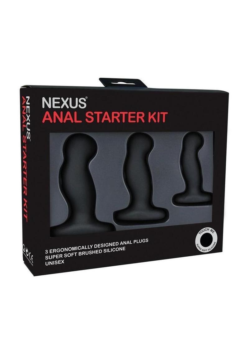 Nexus Anal Starter Kit Sillicone Anal Plugs