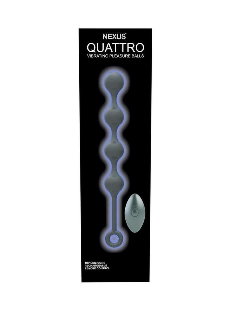 Nexus Quattro Silicone Rechargeable Vibrating Pleasure Beads