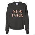 New York Floral Champion Crewneck Sweatshirt