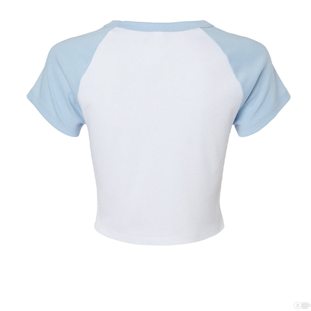 Customizable: Cherry Coquette Ribbed Raglan Baby Tee