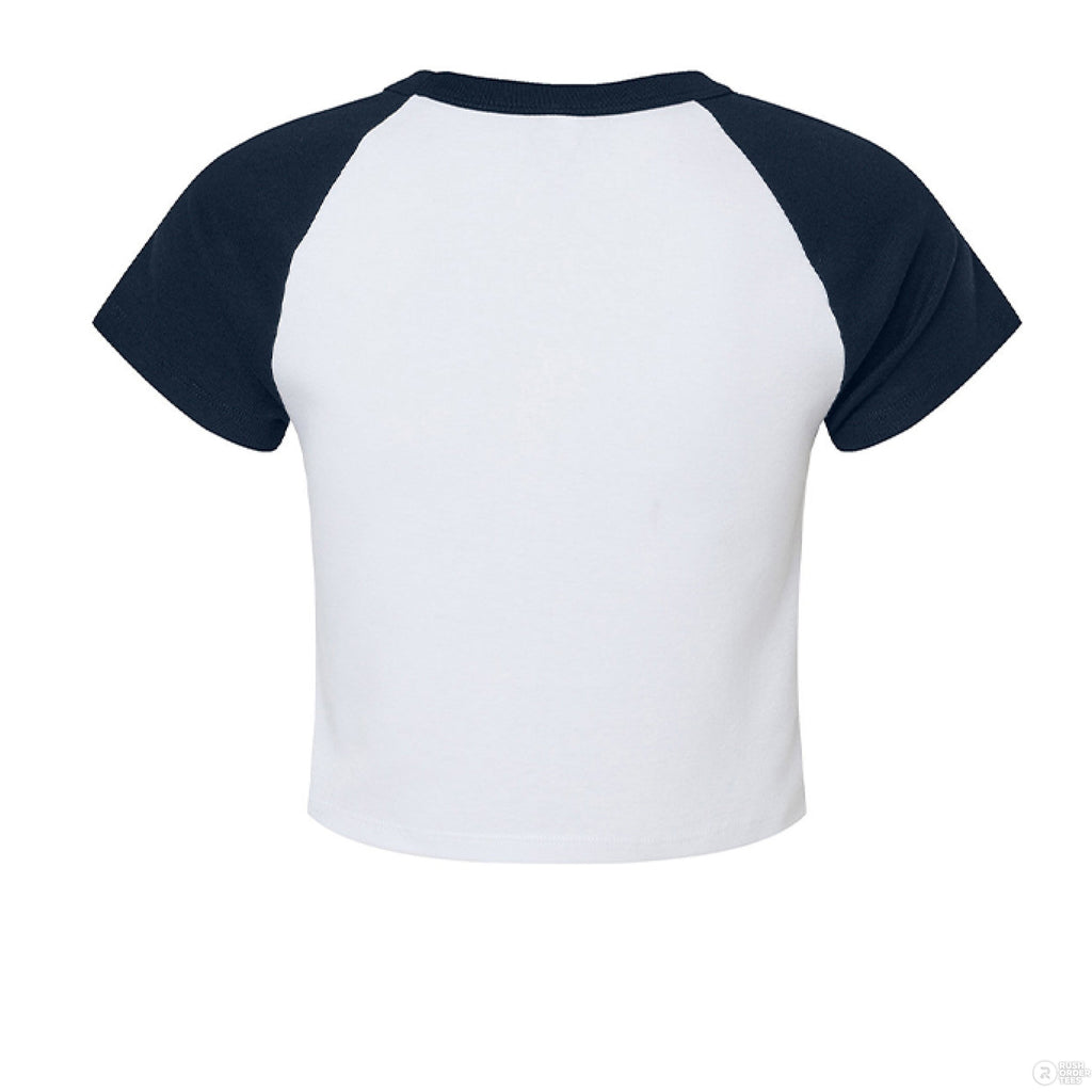 Customizable: Cherry Coquette Ribbed Raglan Baby Tee