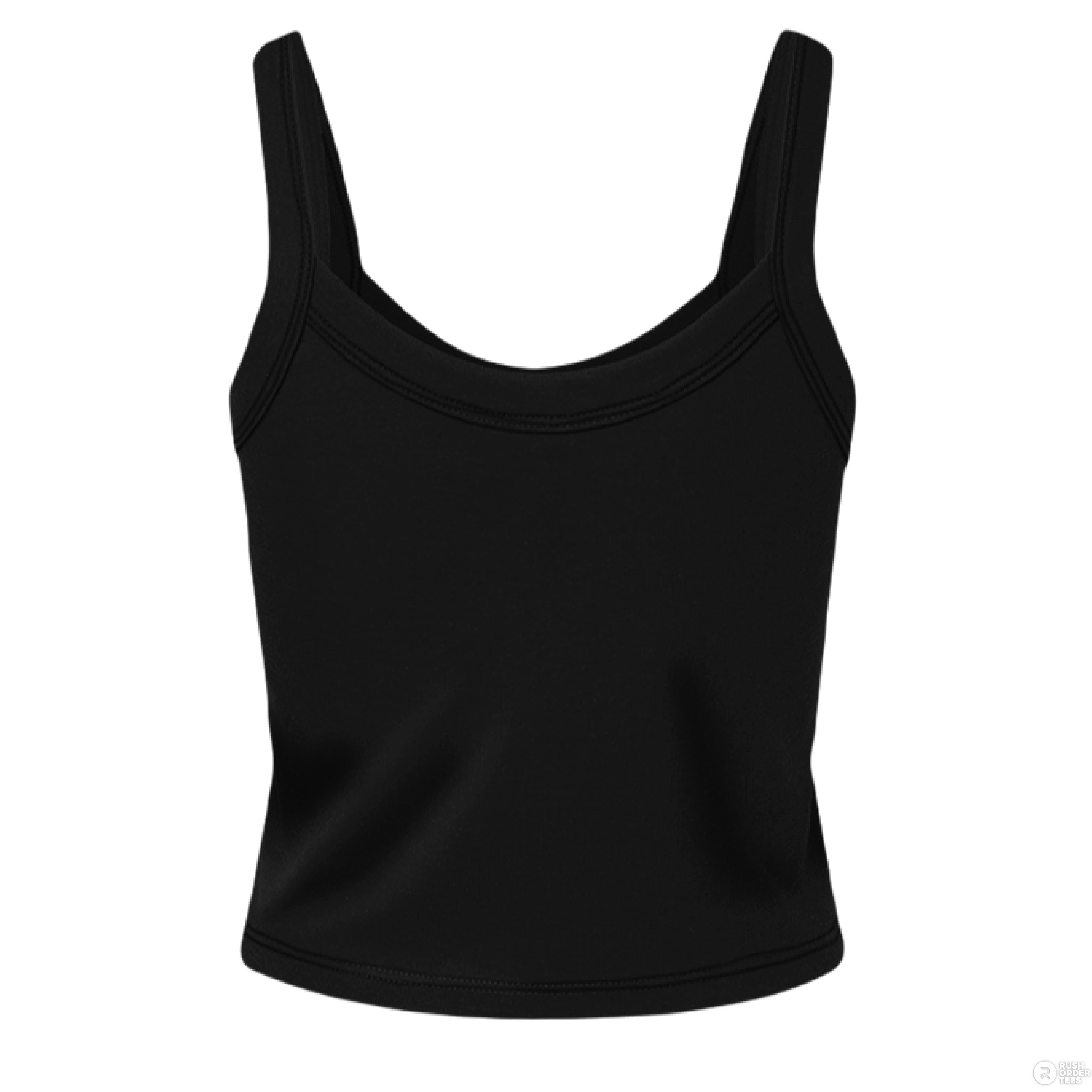 Customizable: Red Coquette Cherries Micro Ribbed Cropped Tank