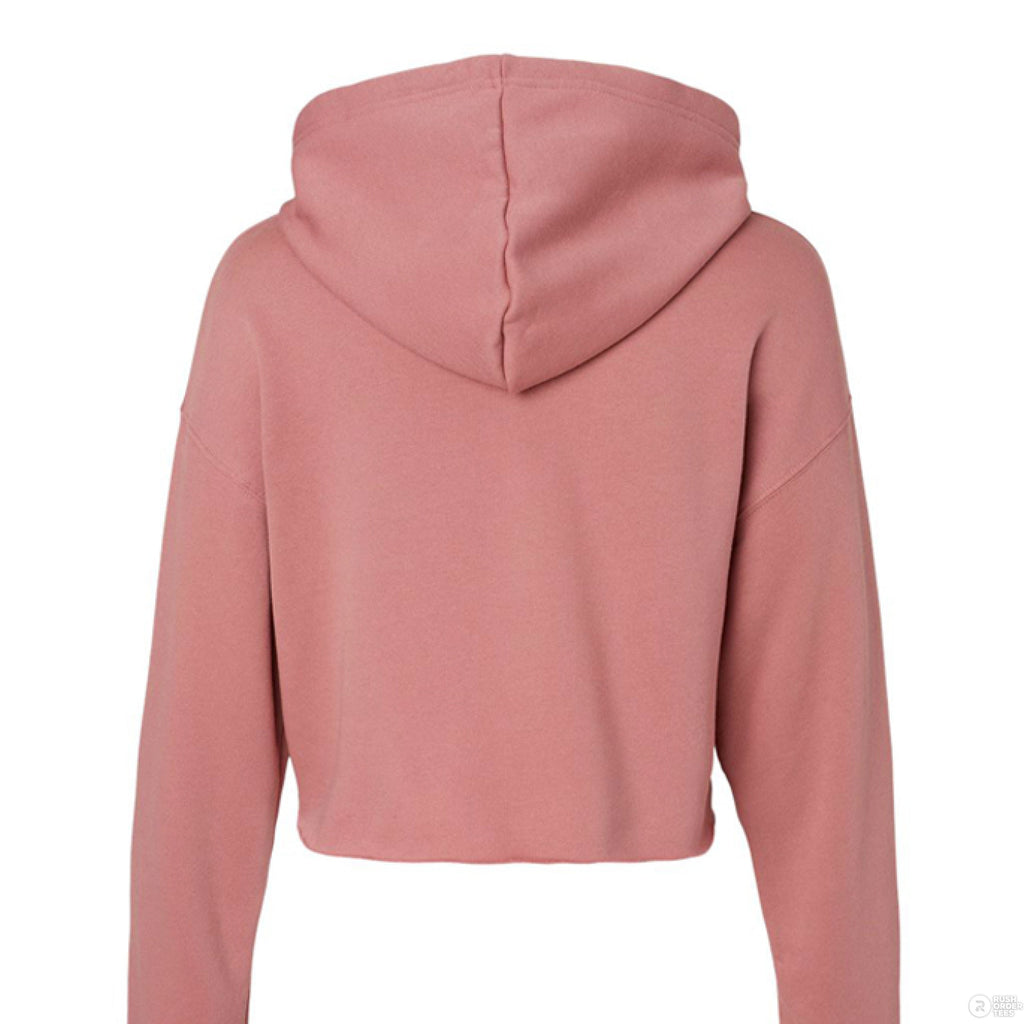 Customizable: Girly Book Club Cropped Fleece Hoodie