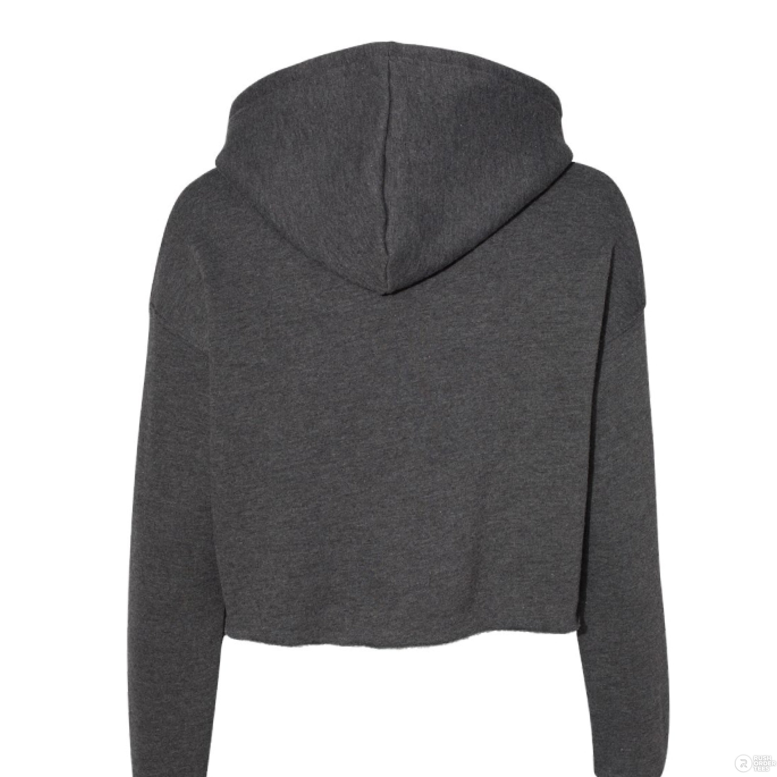 Customizable: Girly Book Club Cropped Fleece Hoodie
