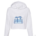 Customizable: Girly Book Club Cropped Fleece Hoodie