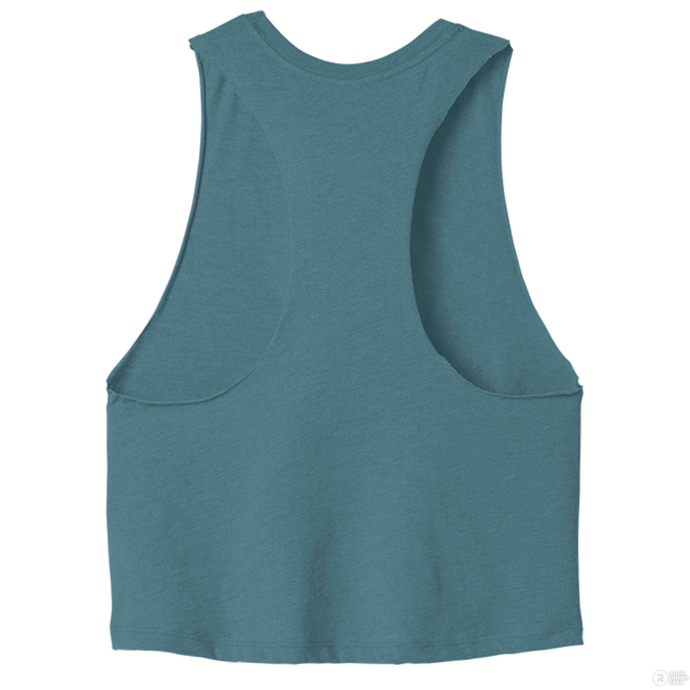 Customizable: Floral Perfume Vibes Racerback Cropped Tank