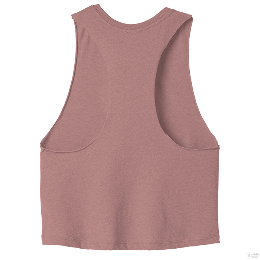 Customizable: Island Vibes 2 Racerback Cropped Tank