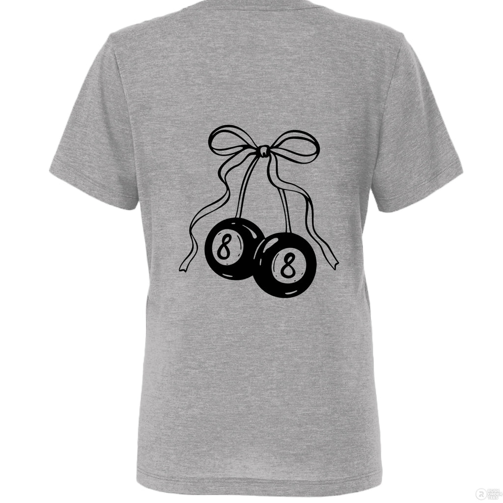 Customizable: Lucky Eight Cherry Tee