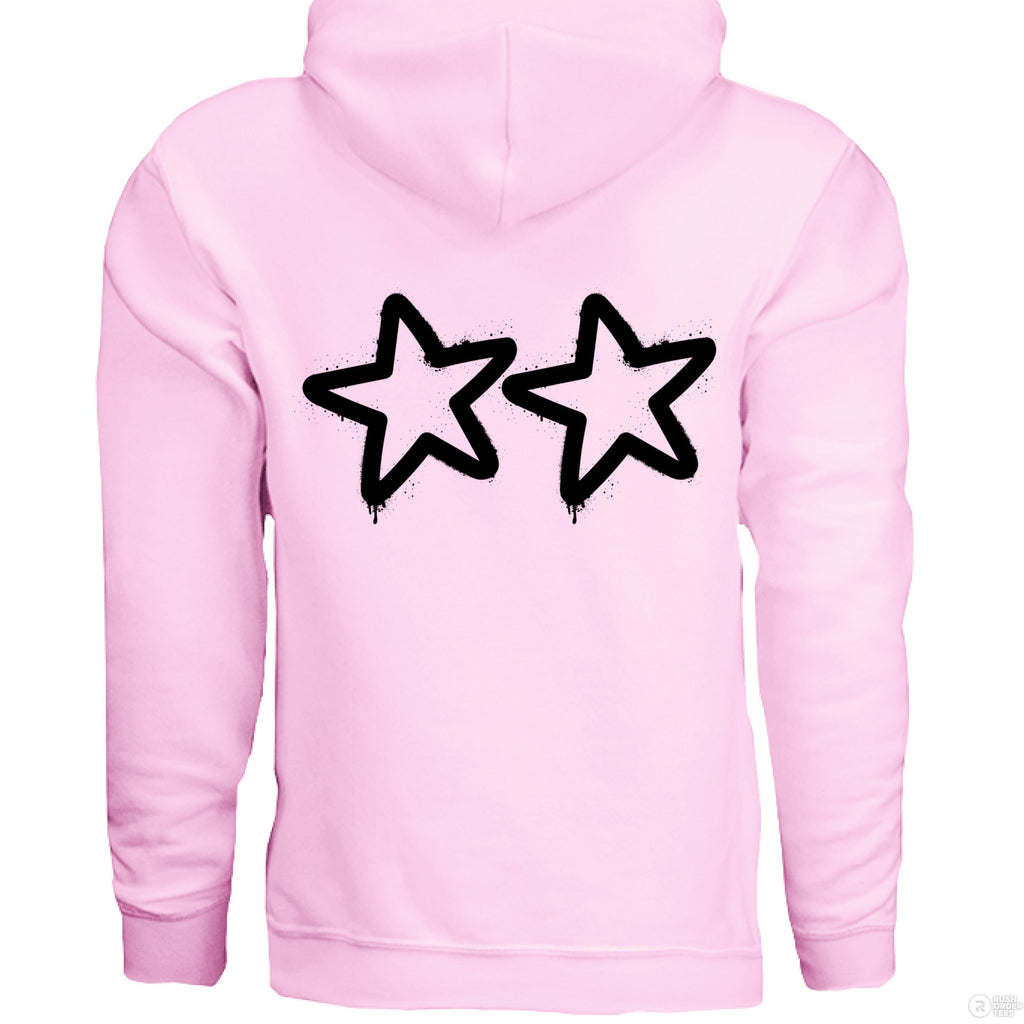 Customizable: 2 Graffiti Star Heavy Blend Hoodie
