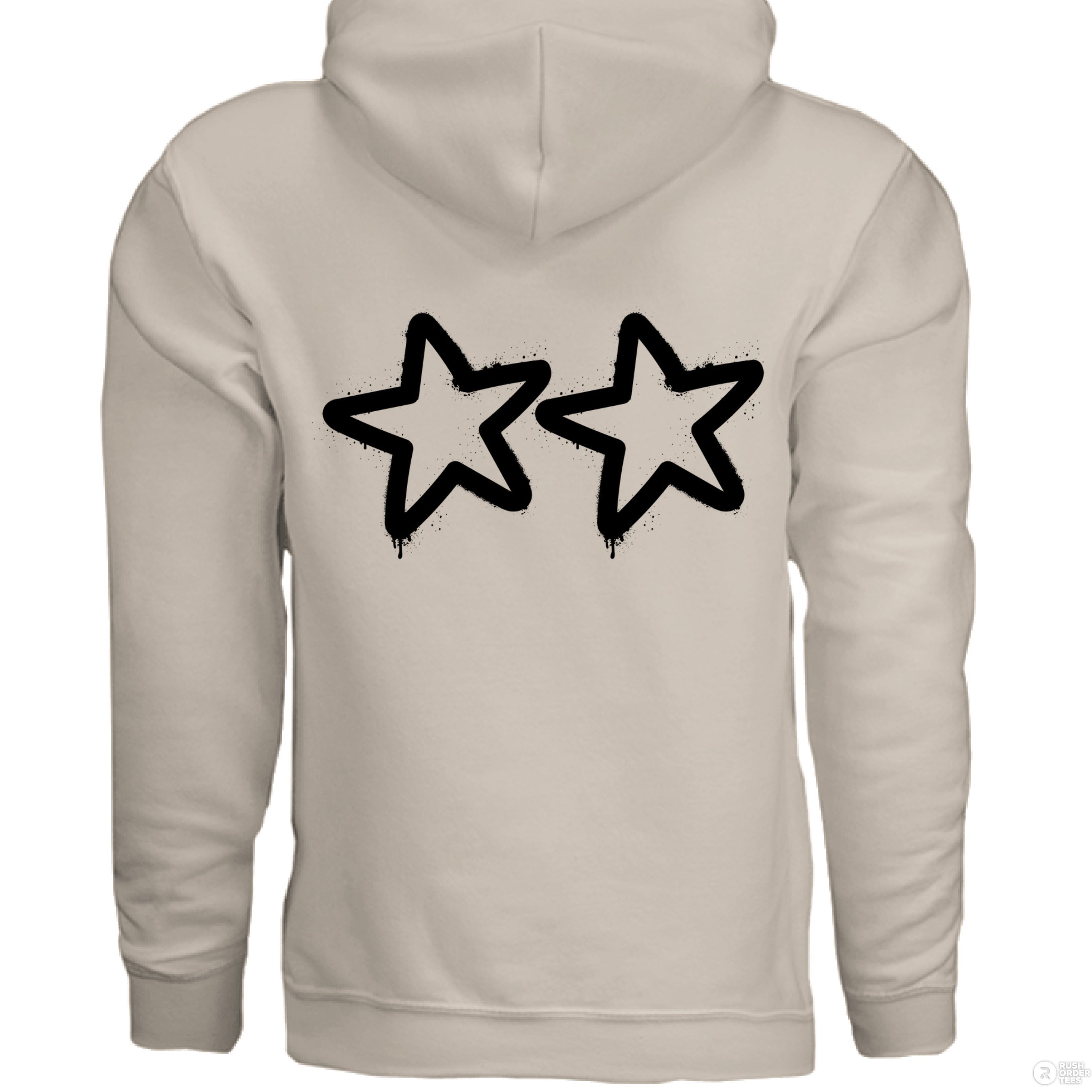 Customizable: 2 Graffiti Star Heavy Blend Hoodie