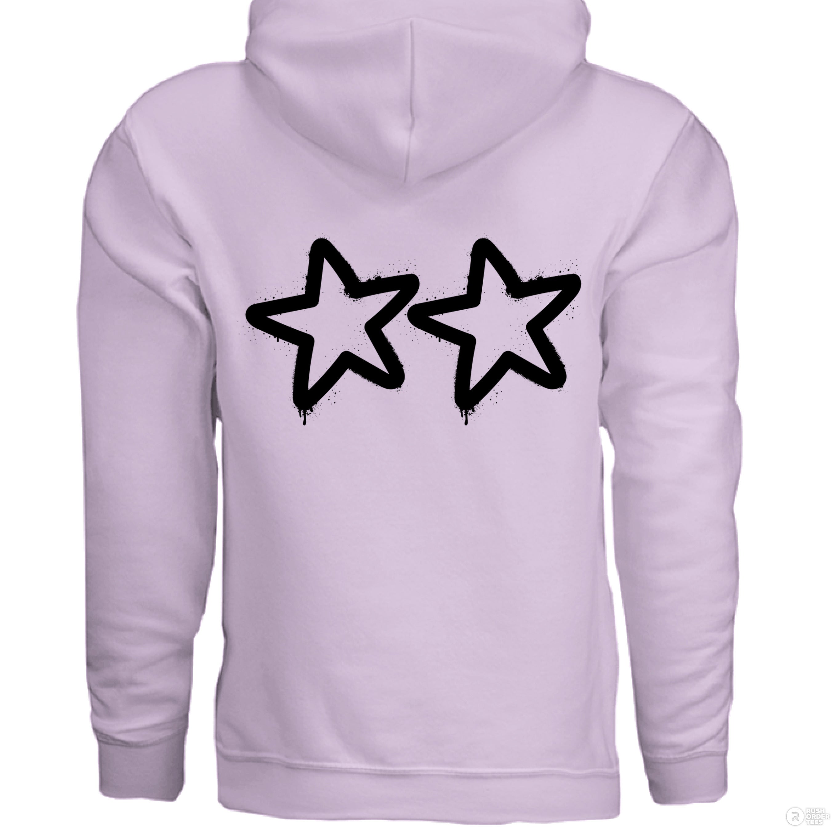 Customizable: 2 Graffiti Star Heavy Blend Hoodie