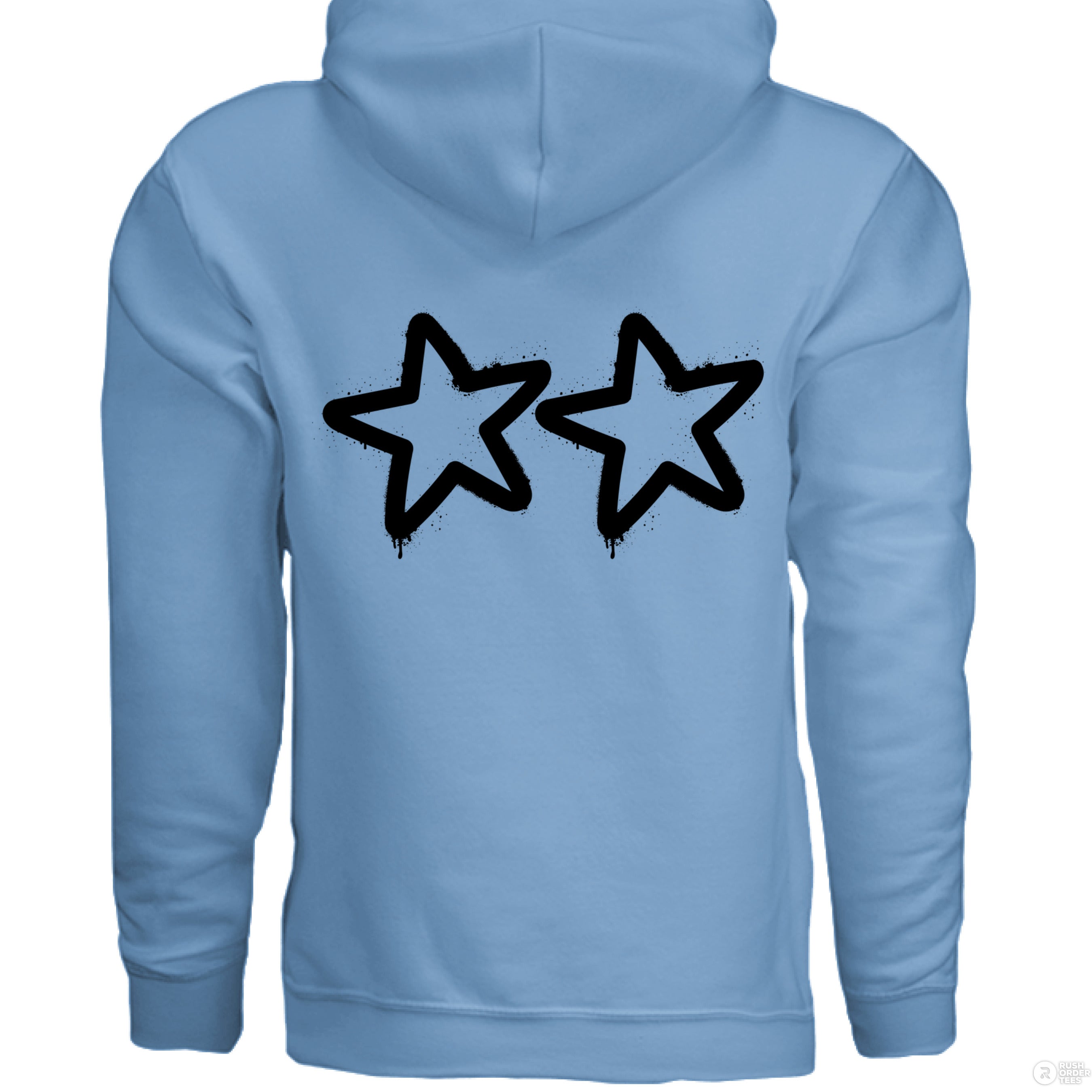 Customizable: 2 Graffiti Star Heavy Blend Hoodie