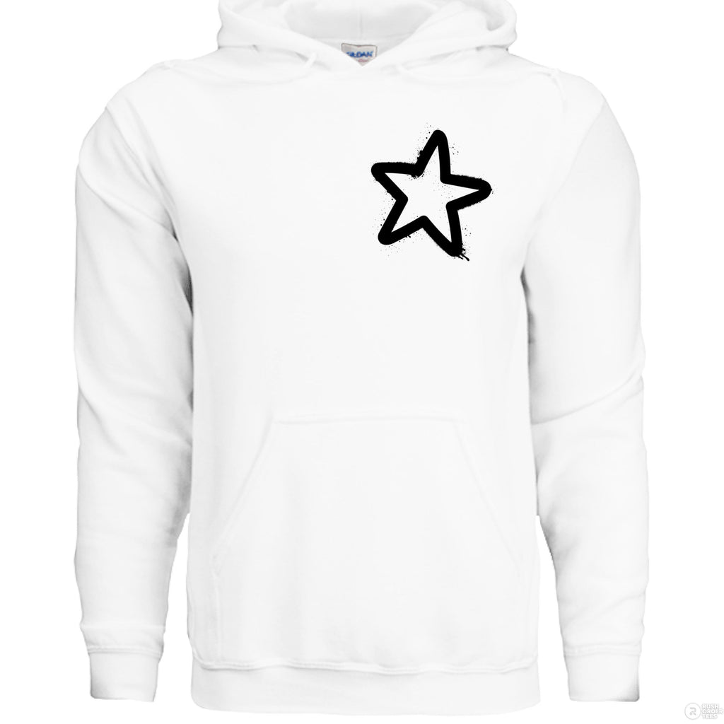 Customizable: 2 Graffiti Star Heavy Blend Hoodie