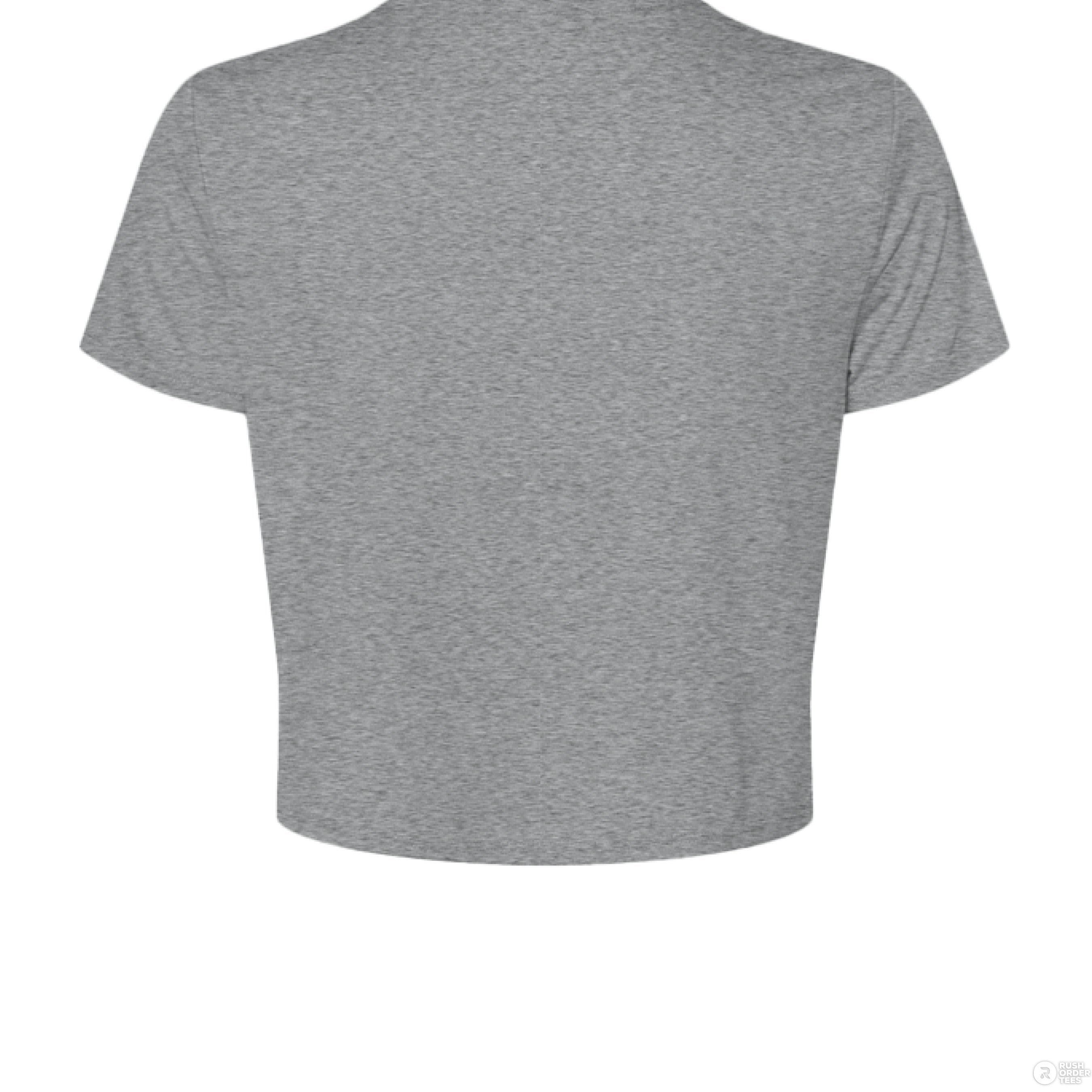 Customizable: Green Coquette Bow Flowy Cropped T-Shirt