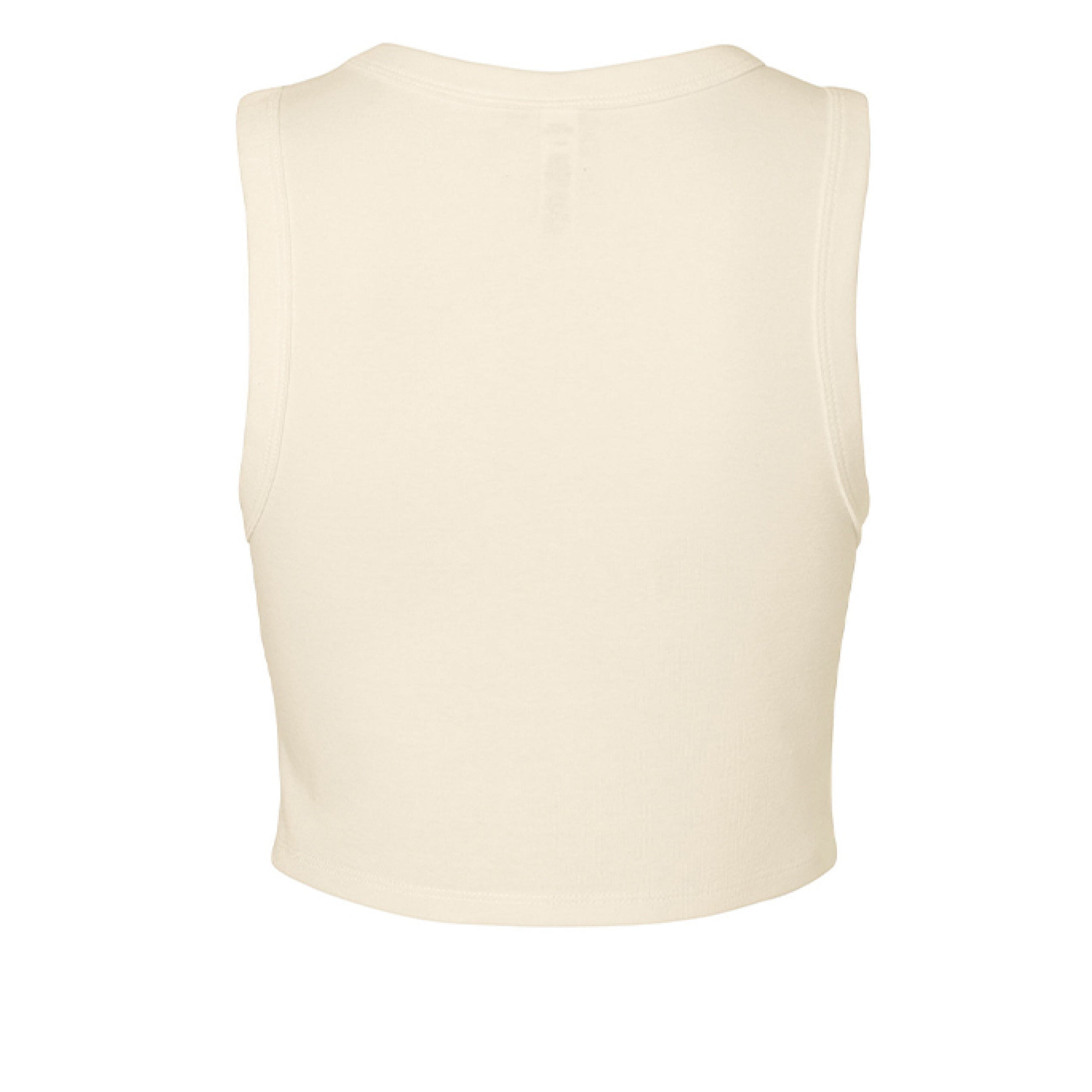 Customizable Cutie Bear Cropped Tank (customizable with Mascot, Logo, or Any Image)
