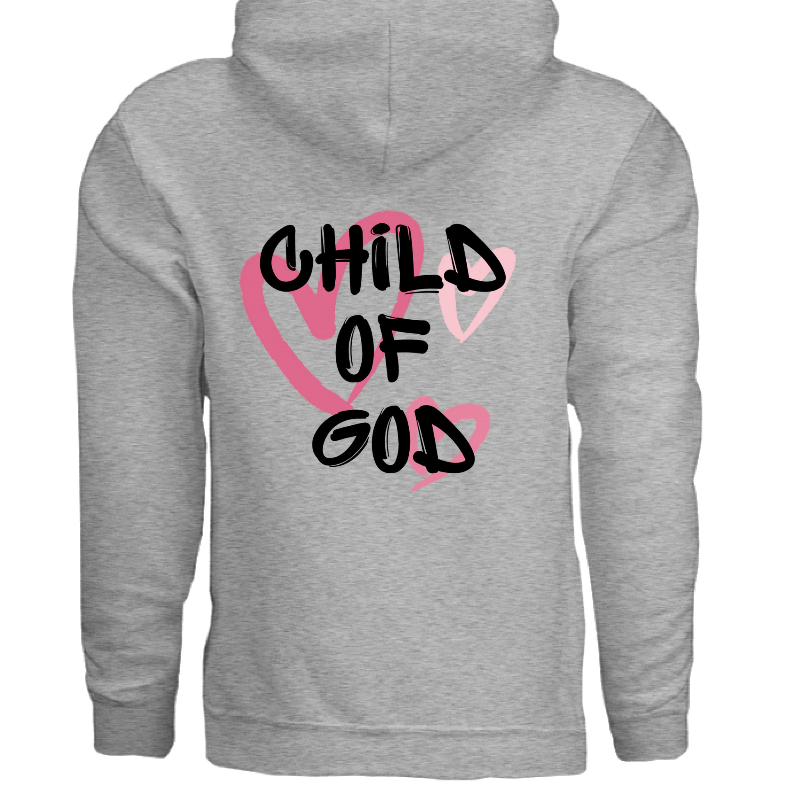 Child of God Pink Hearts Hoodie