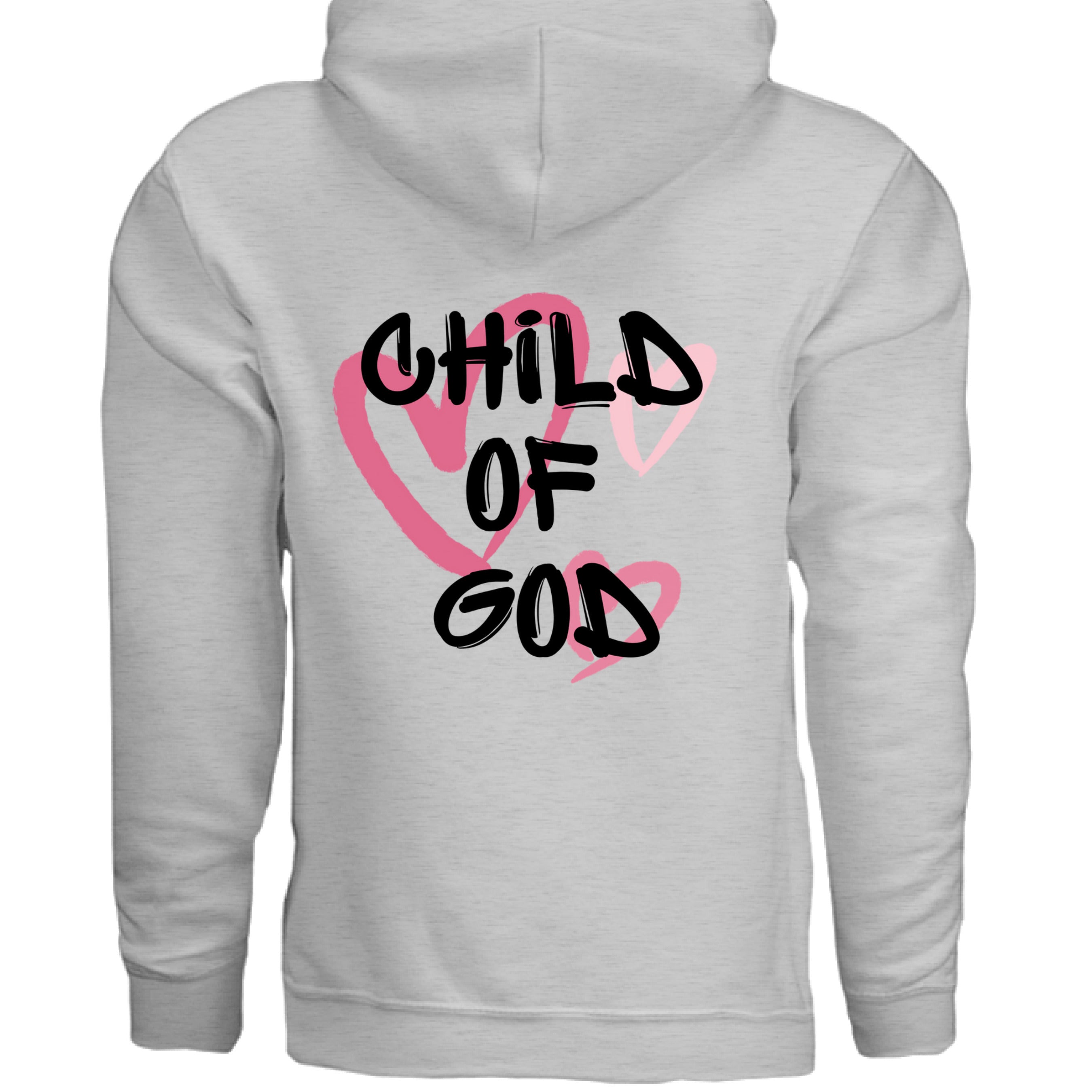 Child of God Pink Hearts Hoodie