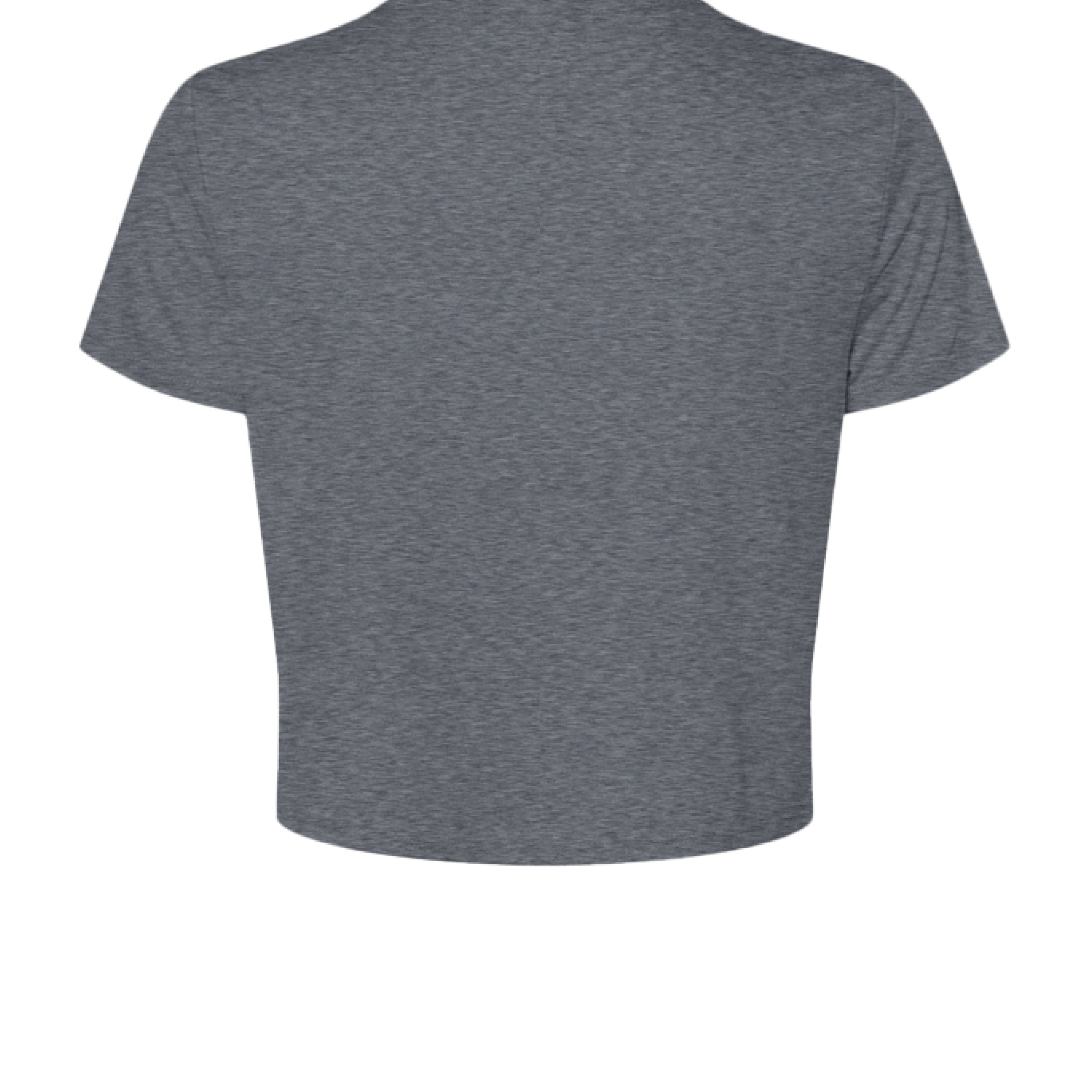 Customizable: Gingham Tri-Star Flowy Cropped Tee