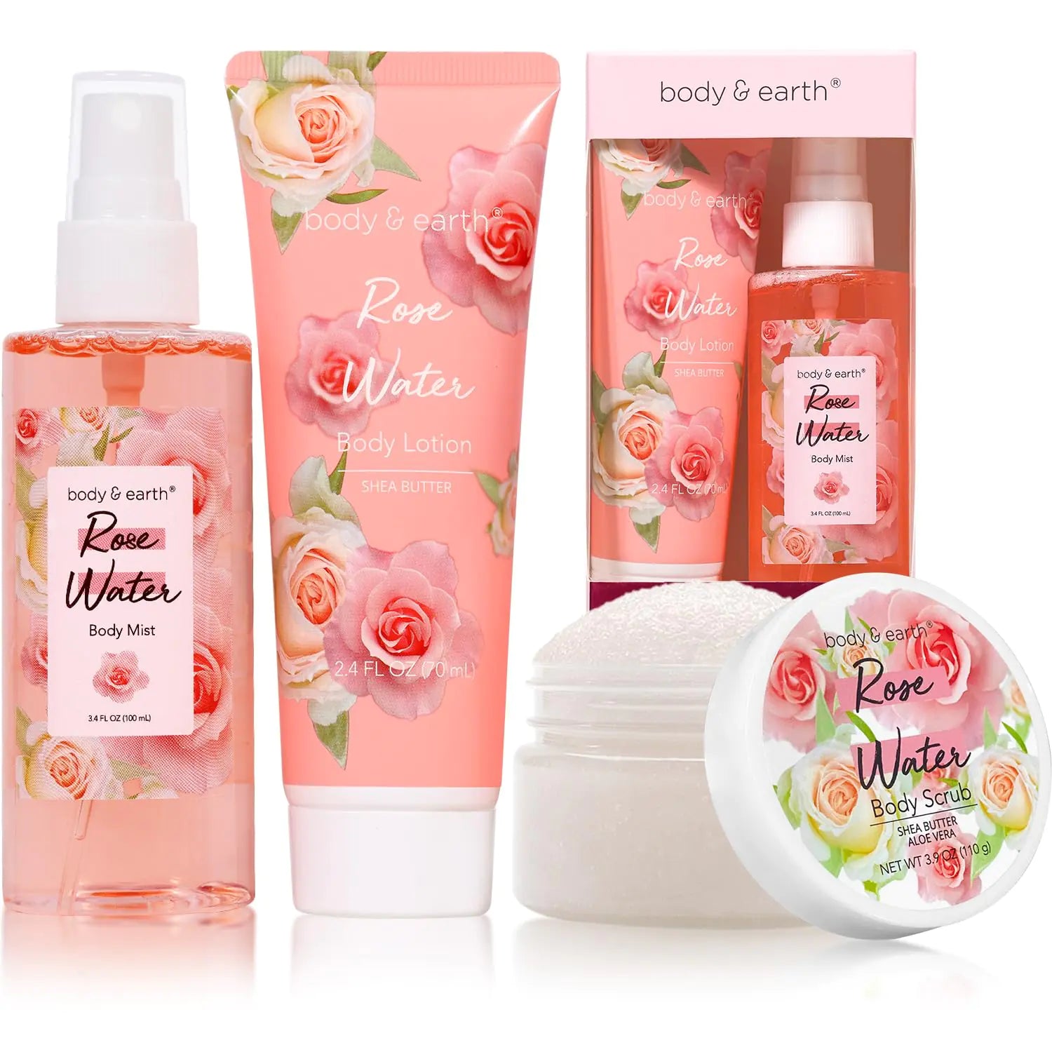 Body & Earth Body Mist Gift Set