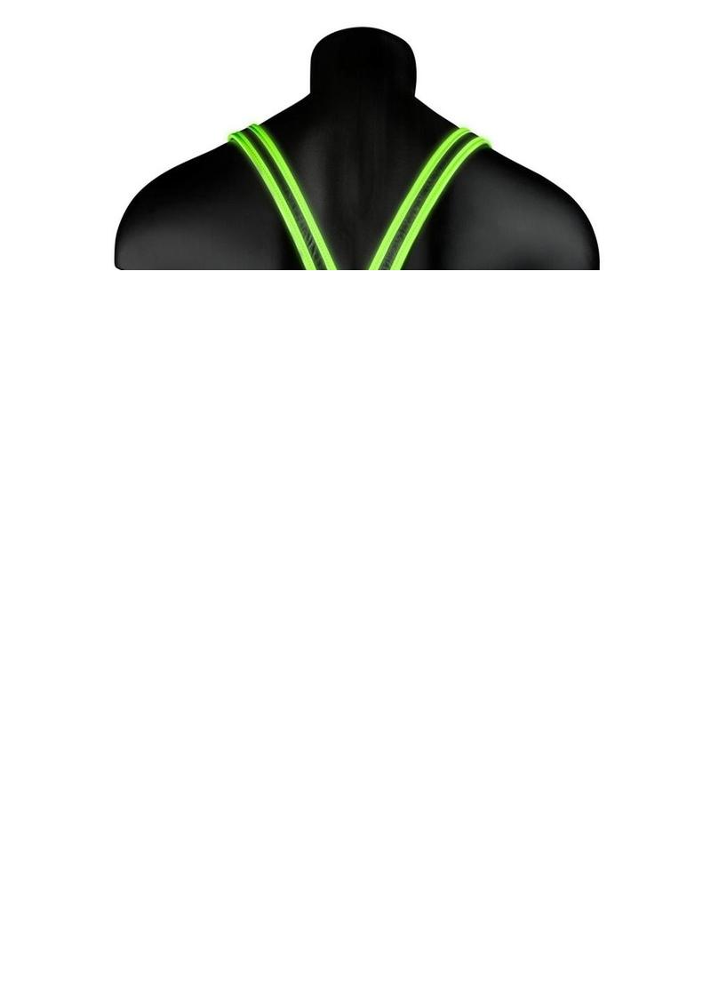 Ouch! Bonded Leather Full Body Harness