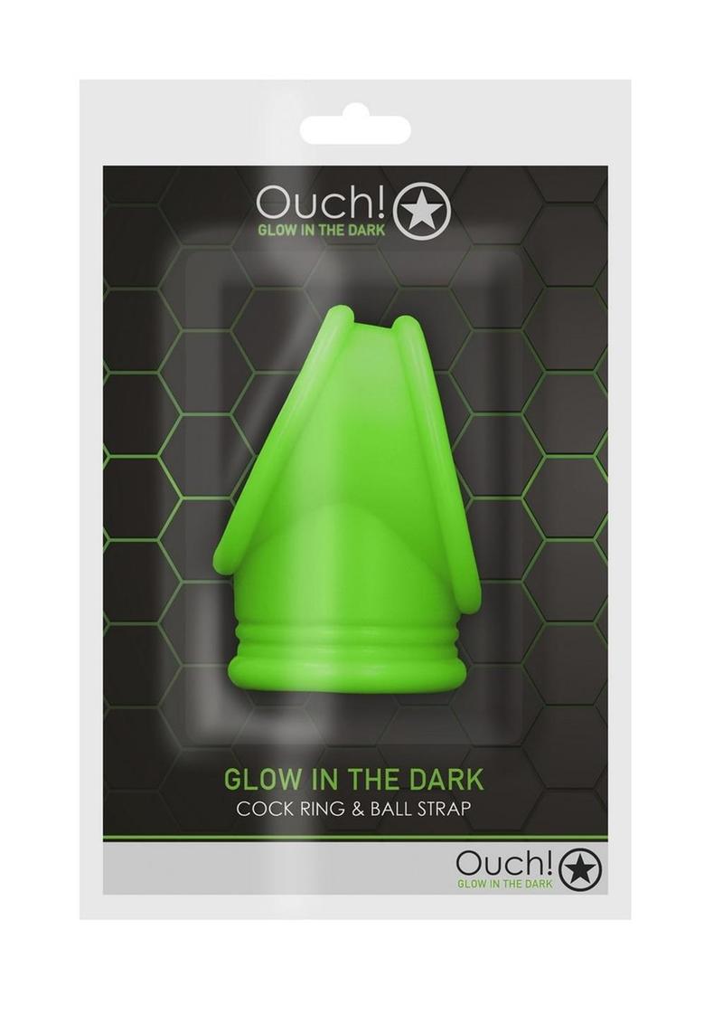 Ouch! Cock Ring and Ball Strap Silicone Separator
